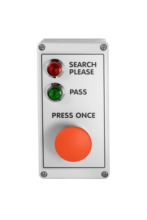Optional Remote Push-button Unit for use with Mains Random Search Selector 2. 